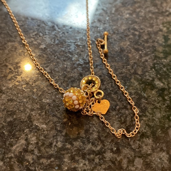 Emily Austin Swarovski Gold Necklace 🎾 Tennis Ball
#Tennisnecklace - Picture 6 of 8